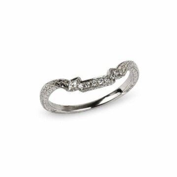 Featured image of this Women’s 14k White Gold Ring with 0.04ct TDW Diamond Size 6.5