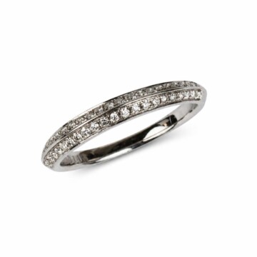 Featured image of this Fischer Women’s 14k White Gold Ring with 0.24ct TDW Diamond Size 7.75