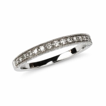 Featured image of this Women’s 14k White Gold Ring with 0.15ct TDW Diamond Size 6.5