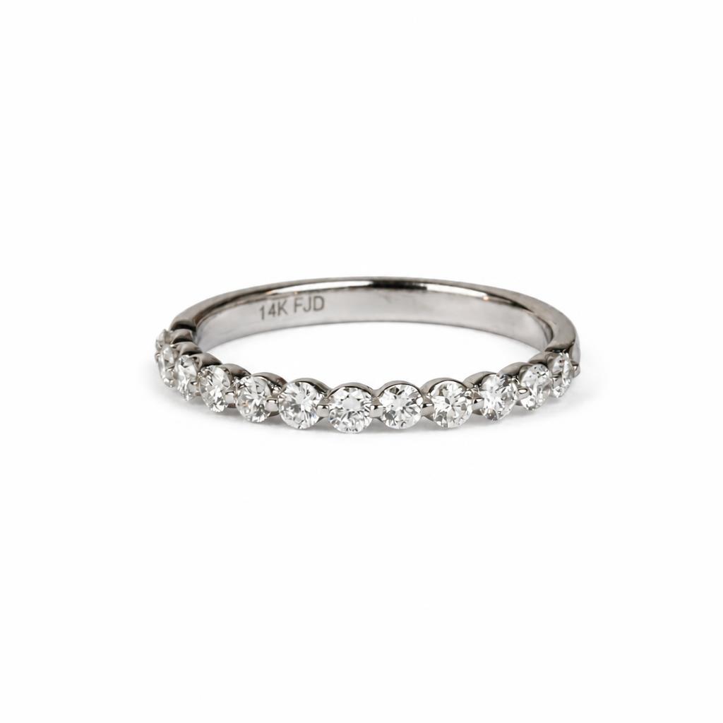 Gallery image of this Women’s 14k White Gold Ring with 0.48ct TDW Diamond Size 6.5