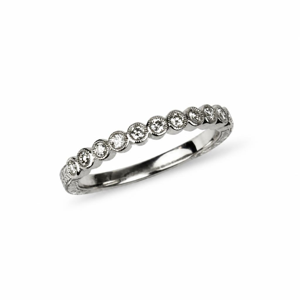 Featured image of this Women’s 14k White Gold Ring with 0.22ct TDW Diamond Size 6.5