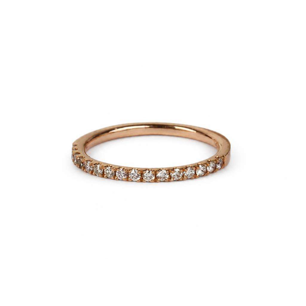 Gallery image of this Women’s 14k Rose Gold Ring with 0.25ct TDW Diamond Size 6