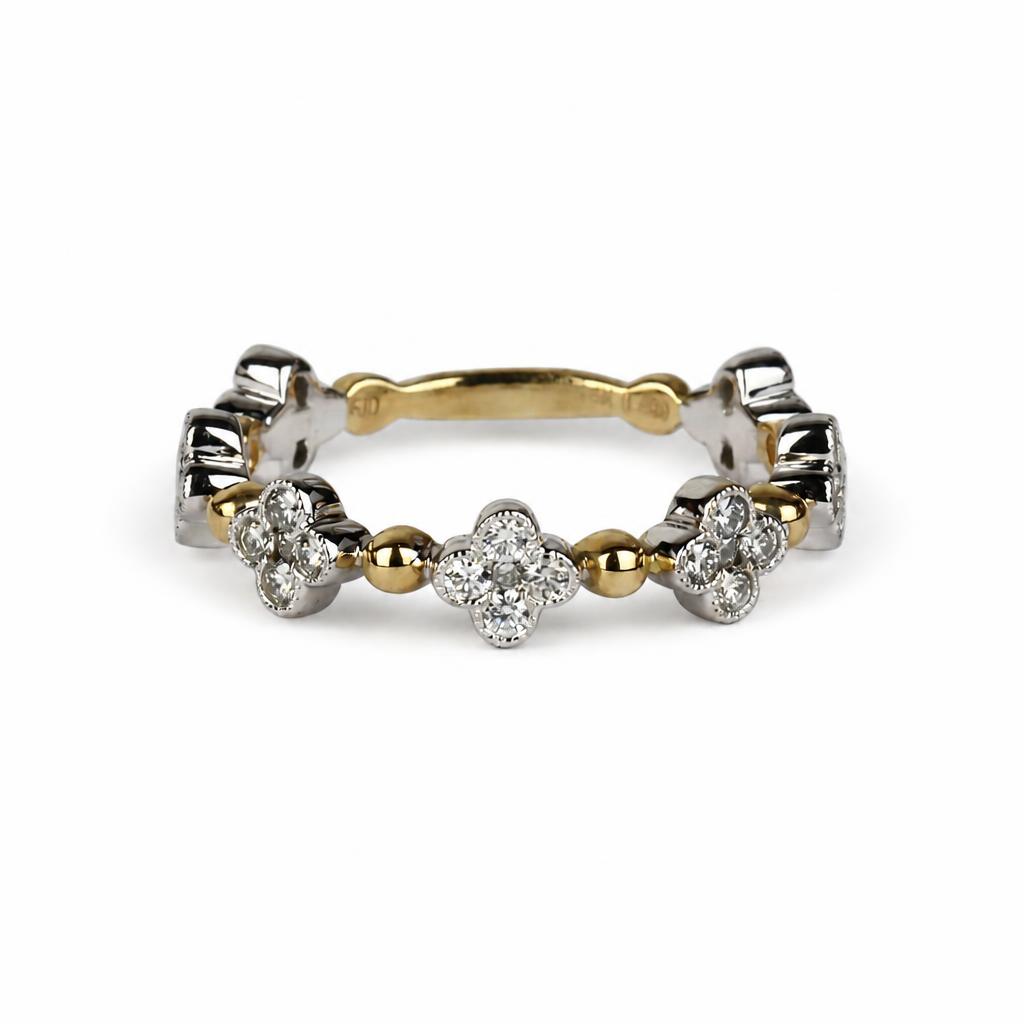 Gallery image of this Fischer Women’s 14k Yellow Gold Ring with 0.48ct TDW Diamond Size 7