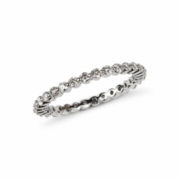 Featured image of this Women’s 14k White Gold Eternity Band Ring with 0.67ct TDW Diamond Size 6.75