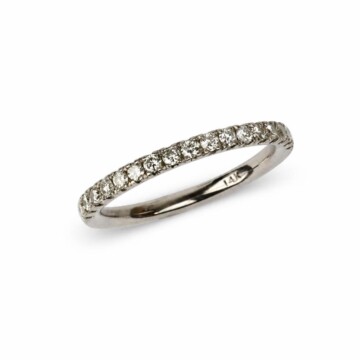 Featured image of this Women’s 14k White Gold Ring with 0.61ct TDW Diamond Size 6