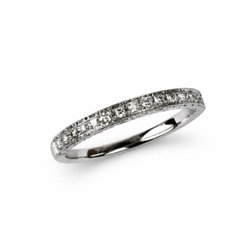 Featured image of this Women’s 14k White Gold Ring with 0.15ct TDW Diamond Size 6.5