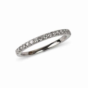 Featured image of this Fischer Women’s 14k White Gold Ring with 0.29ct TDW Diamond Size 6.75