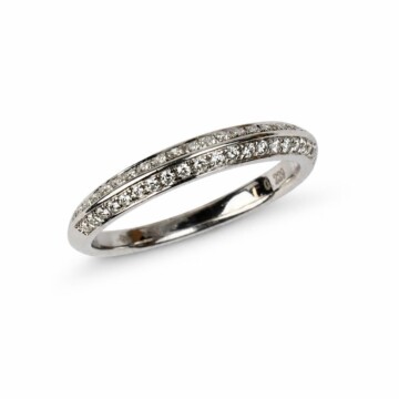 Featured image of this Fischer Women’s 14k White Gold Ring with 0.23ct TDW Diamond Size 6