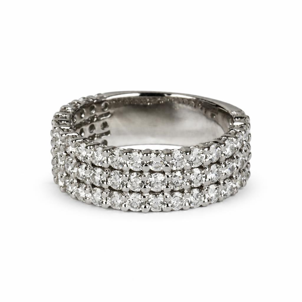 Gallery image of this Women’s 18k White Gold Ring with 2.50ct TDW Diamond Size 8