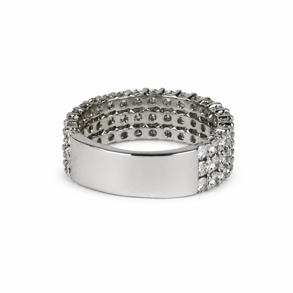 Gallery image of this Women’s 18k White Gold Ring with 2.50ct TDW Diamond Size 8
