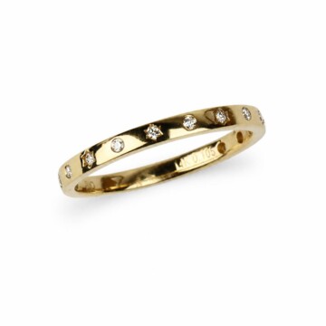 Featured image of this Fischer Women’s 14k Yellow Gold Ring with 0.15ct TDW Diamond Size 7