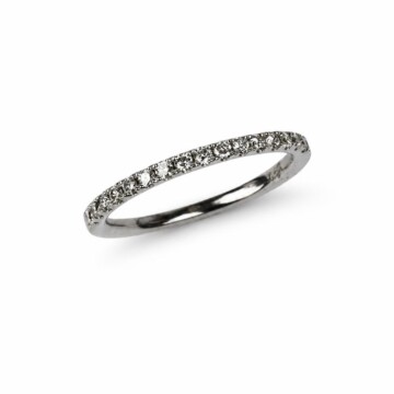 Featured image of this Women’s 14k White Gold Ring with 0.19ct TDW Diamond Size 6