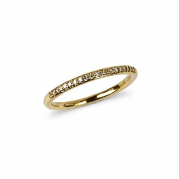 Featured image of this Women’s 14k Yellow Gold Ring with 0.12ct TDW Diamond Size 6.25