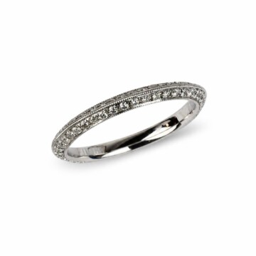 Featured image of this Fischer Women’s 18k White Gold Ring with 0.42ct TDW Diamond Size 6.25