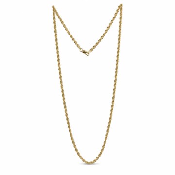 Featured image of this Unisex 14k Yellow Gold Rope Chain Necklace