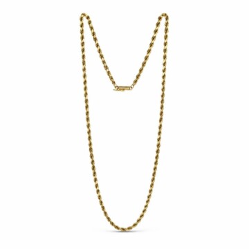 Featured image of this Unisex 14k Yellow Gold Rope Chain Necklace