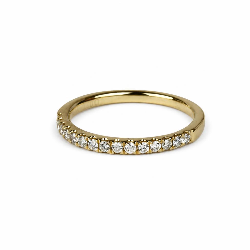 Gallery image of this Women’s 14k Yellow Gold Ring with 0.27ct TDW Diamond Size 6.75