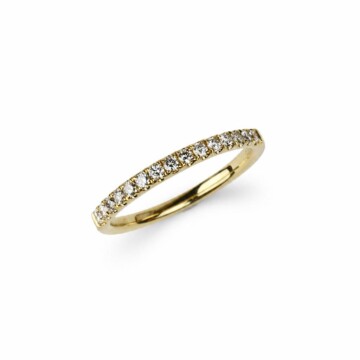 Featured image of this Women’s 14k Yellow Gold Ring with 0.27ct TDW Diamond Size 6.75