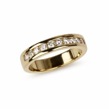 Featured image of this Women’s 14k Yellow Gold Ring with 0.50ct TDW Diamond Size 6.75