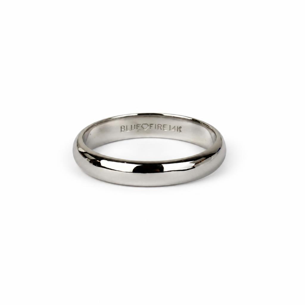 Gallery image of this Men’s 14k White Gold Band Ring Size 9.5