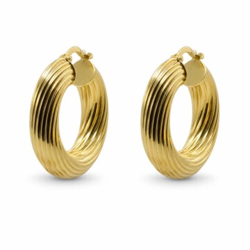 Featured image of this Women’s 14k Yellow Gold 26mm Hoop Earrings