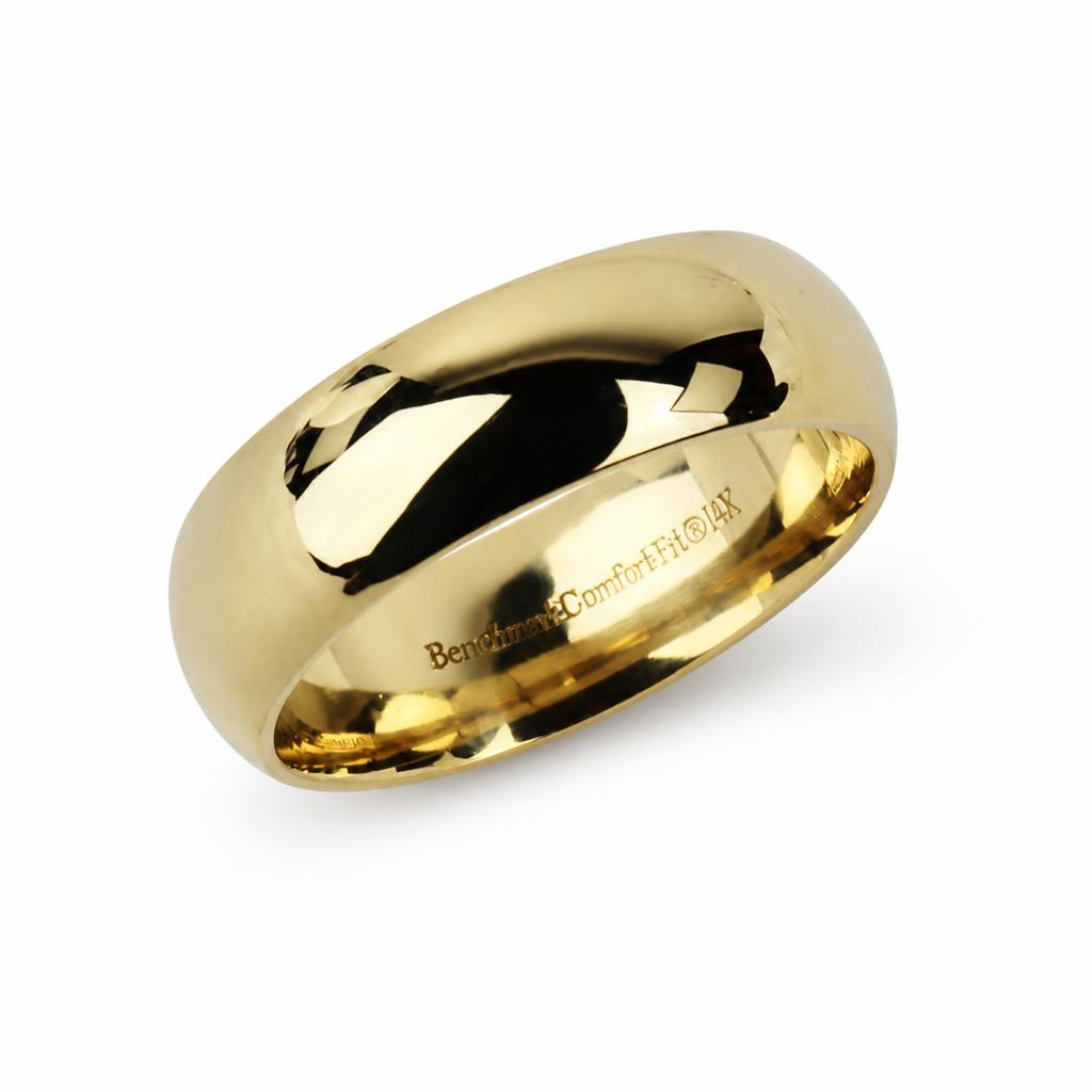 Featured image of this Men’s 14k Yellow Gold Band Ring Size 12.25