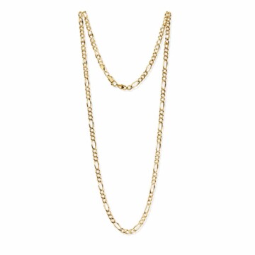 Featured image of this Men’s 14k Yellow Gold Figaro Chain Necklace