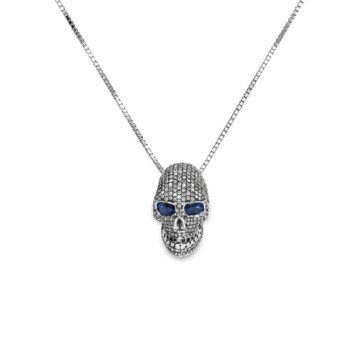 Featured image of this Fischer Women’s 14k White Gold Pendant Necklace with 1.51ct TDW Diamond and Sapphire