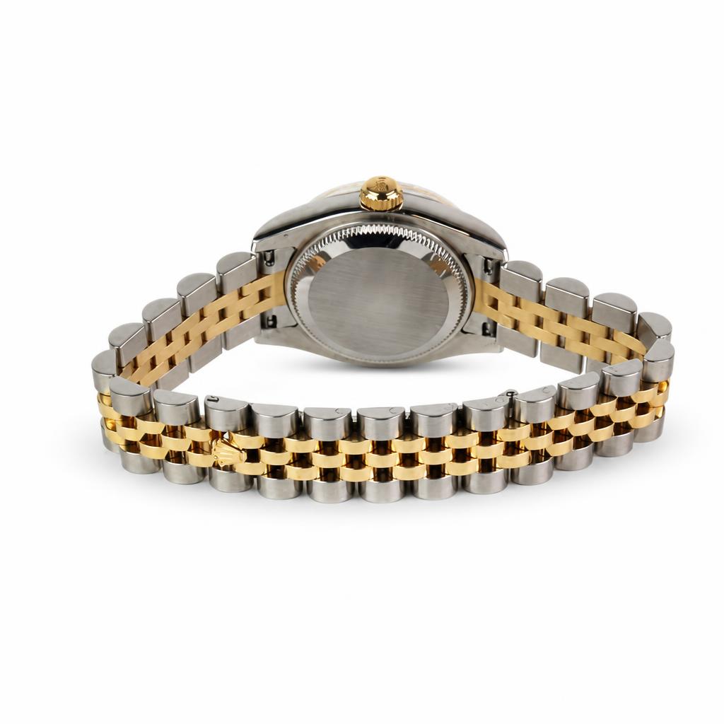Gallery image of this 18k Yellow Gold, Stainless Steel Datejust Rolex Wristwatch – 26mm Case