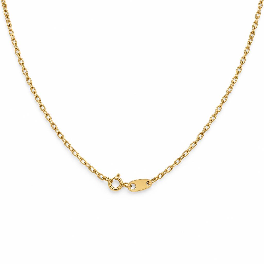 Gallery image of this Vintage Women’s 18k Yellow Gold Cameo Pendant Necklace with Coral and Mother of Pearl