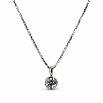 Featured image of this Women’s 14k White Gold Pendant EGL Certified with 1.02ct Round Diamond H/VS2