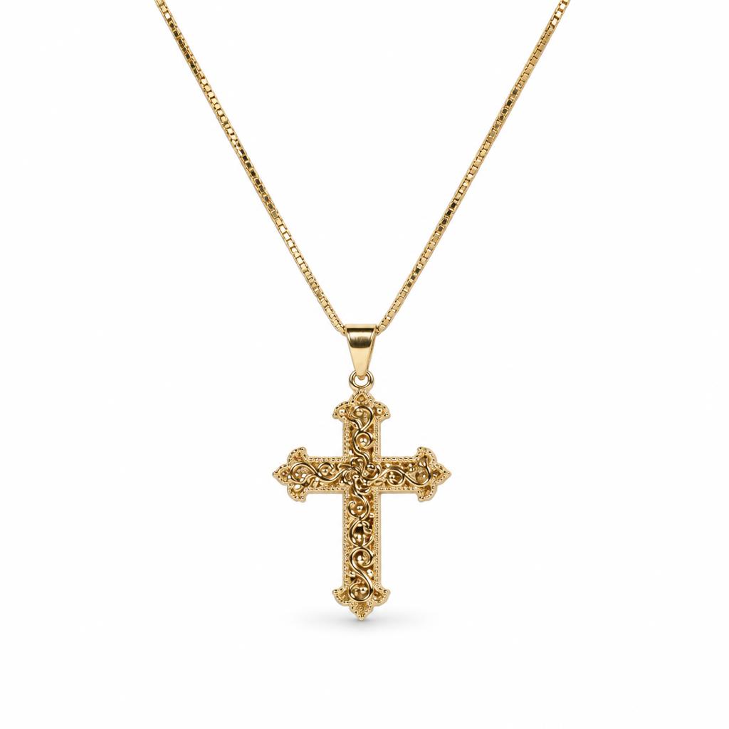 Featured image of this Women’s 14k Yellow Gold Pendant Necklace