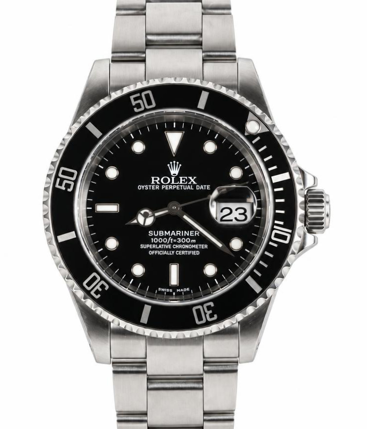 Featured image of this Stainless Steel Rolex Submariner Wristwatch – 40mm Case Circa 2000
