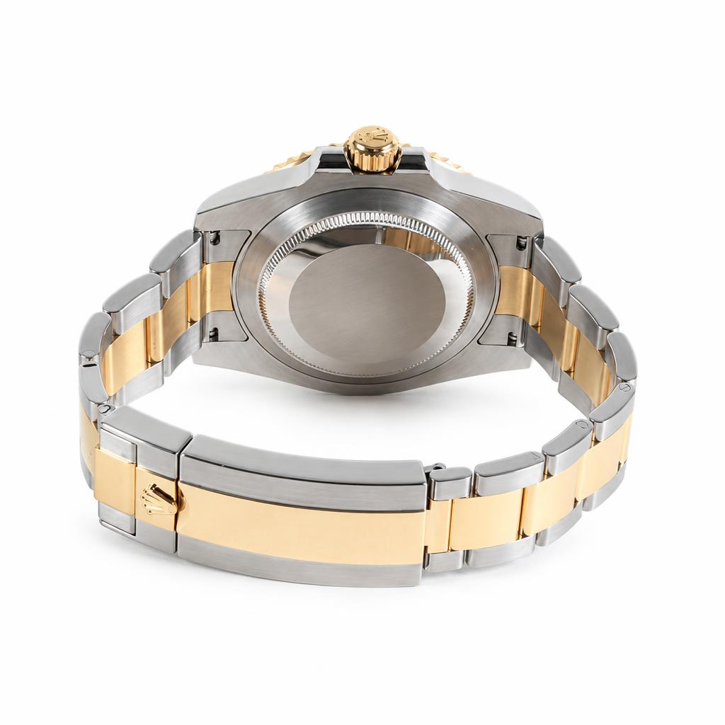 Gallery image of this 18k Yellow Gold & Stainless Steel Rolex Submariner Wristwatch – 40mm Case Circa 2011