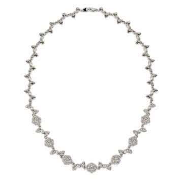 Featured image of this Women’s 14k White Gold Chain Necklace with Diamond