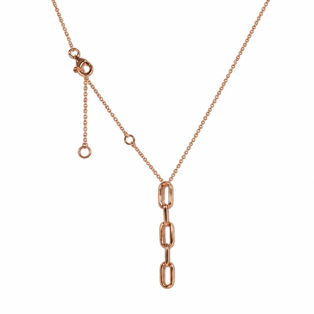 Gallery image of this Women’s 14k Rose Gold Pendant Necklace with Diamond