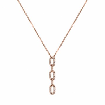 Featured image of this Women’s 14k Rose Gold Pendant Necklace with Diamond