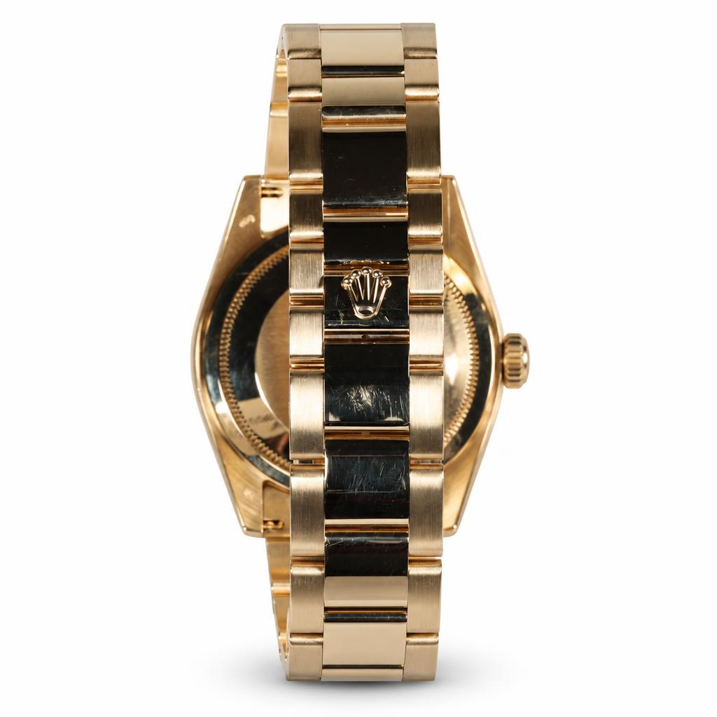 Gallery image of this 18k Yellow Gold Rolex Oyster Day/Date Wristwatch – 40mm Case Circa 2000