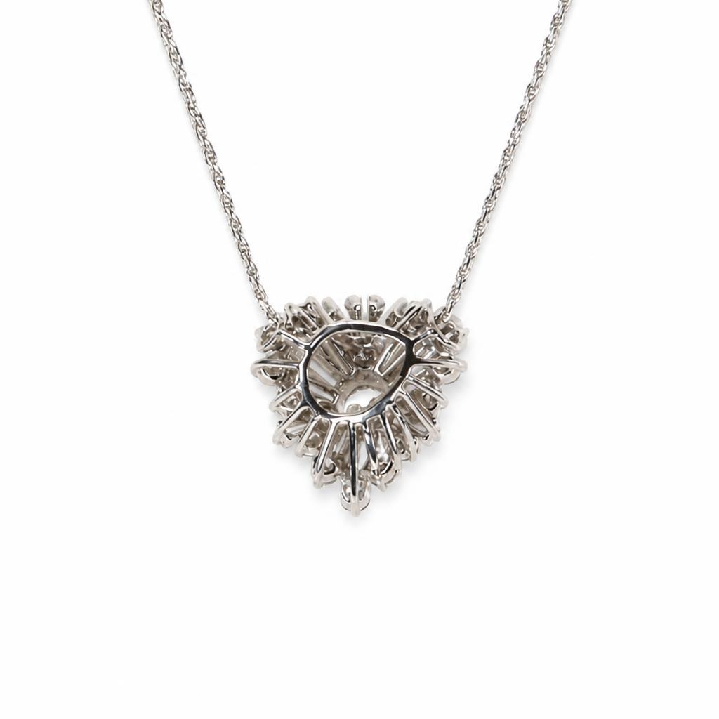 Gallery image of this Women’s Platinum Diamond Necklace EGL Cert