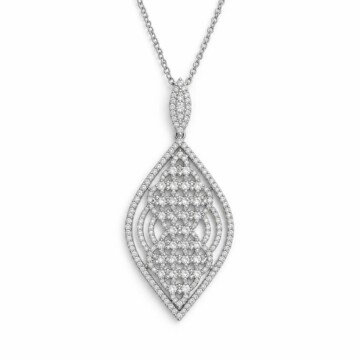 Featured image of this Women’s 18k White Gold Diamond Necklace
