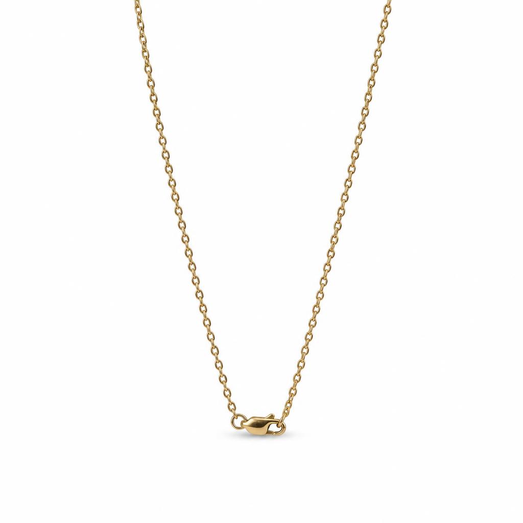 Gallery image of this Women’s 14k Yellow Gold Pendant with Turquoise