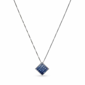 Featured image of this Women’s 14k White Gold Pendant with Sapphire