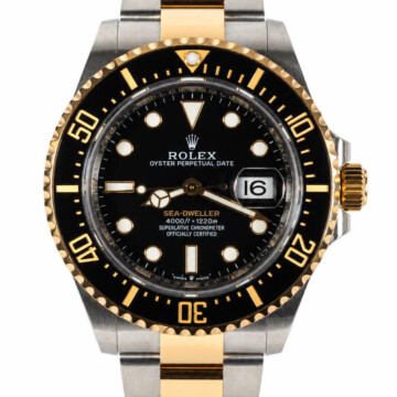 Featured image of this 18k & Stainless Steel Rolex Sea Dweller Wristwatch – 43mm Case Circa 2022