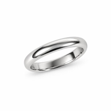 Featured image of this Unisex 14k White Gold Bridal Ring Size 8.75